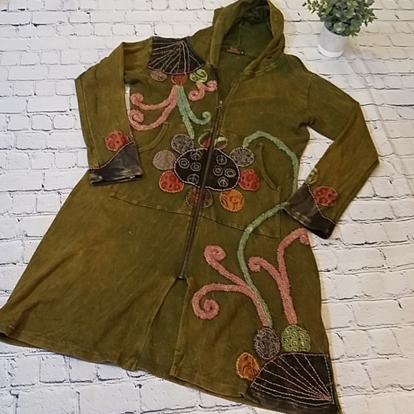 Rising International Jackets & Blazers - NWOT Rising International Long Hoodie